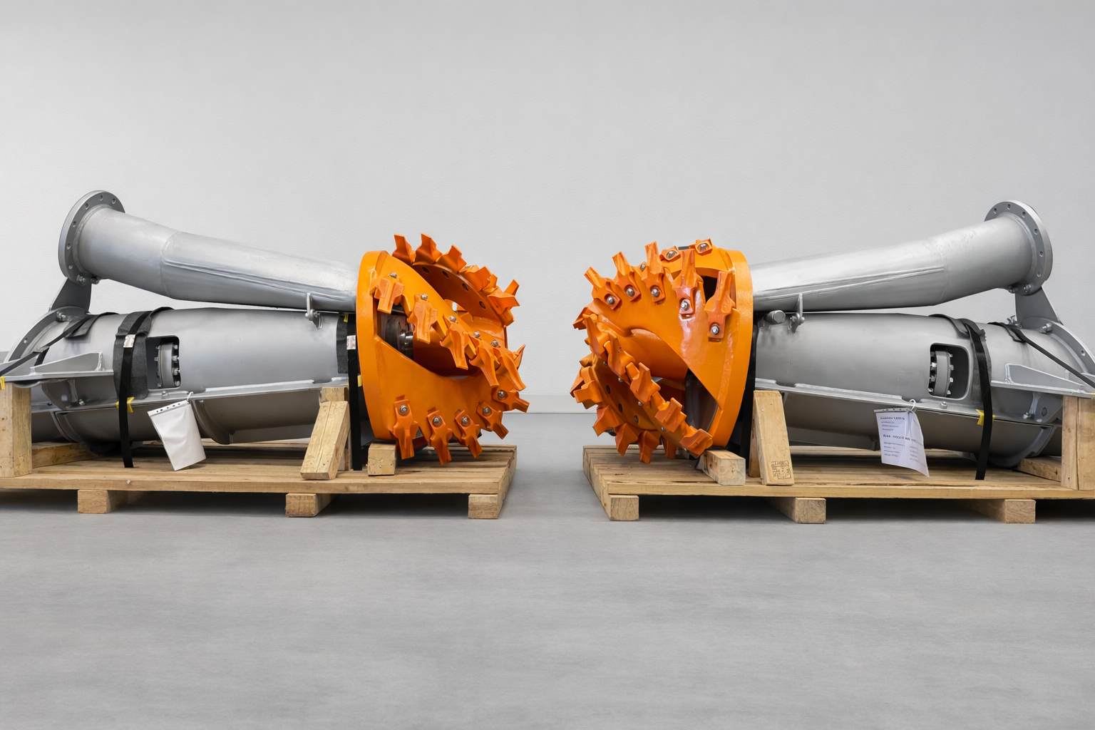 Dredge Yard Cutter Head Support