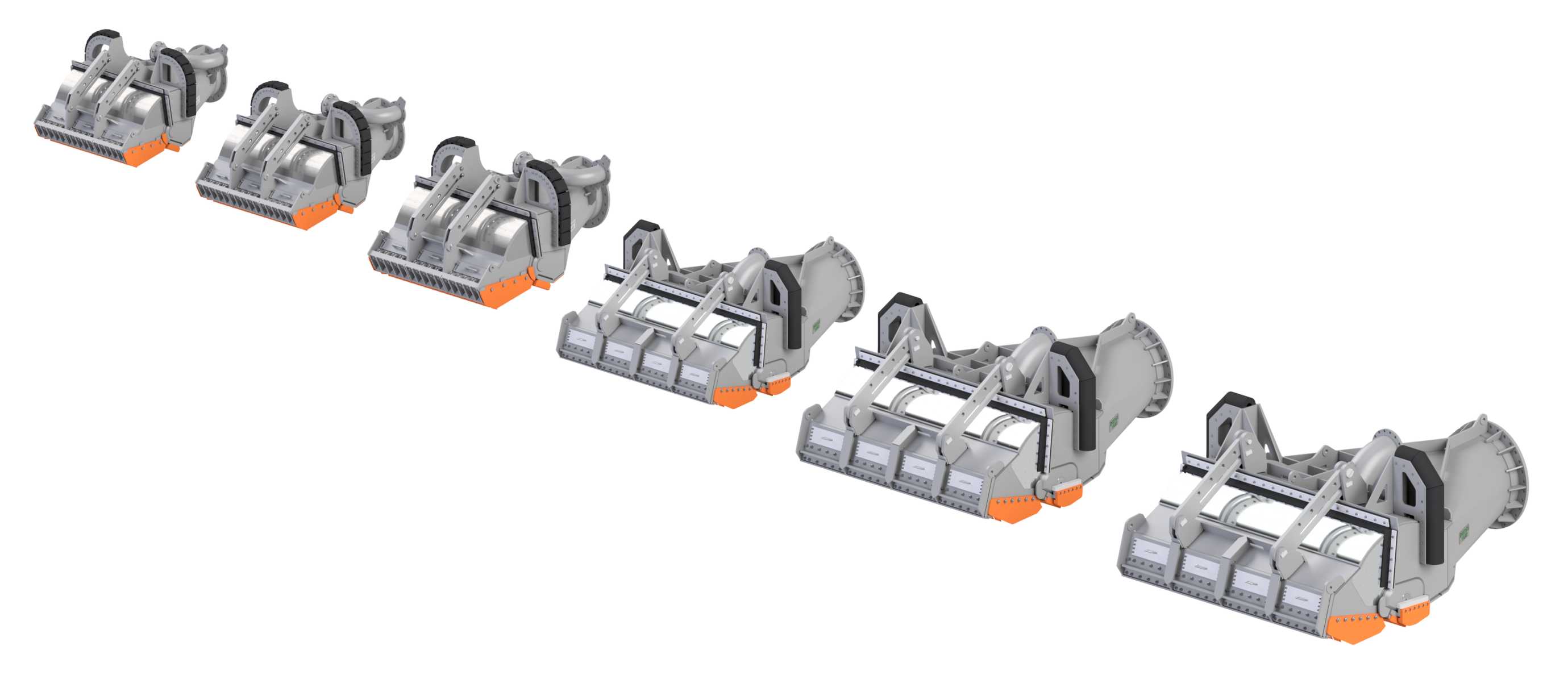 Heavy Duty Drag Head Construction