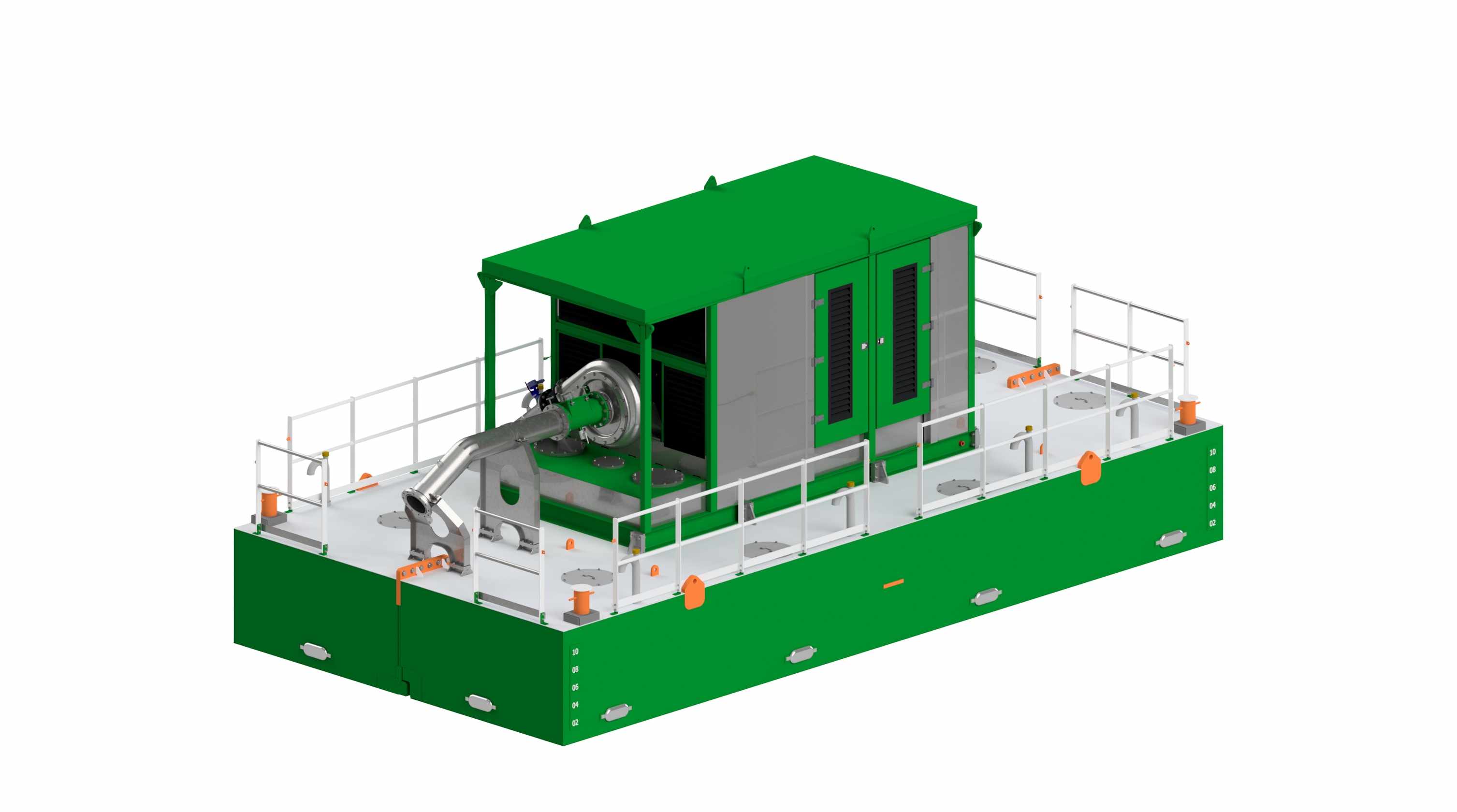Booster Station in Operation