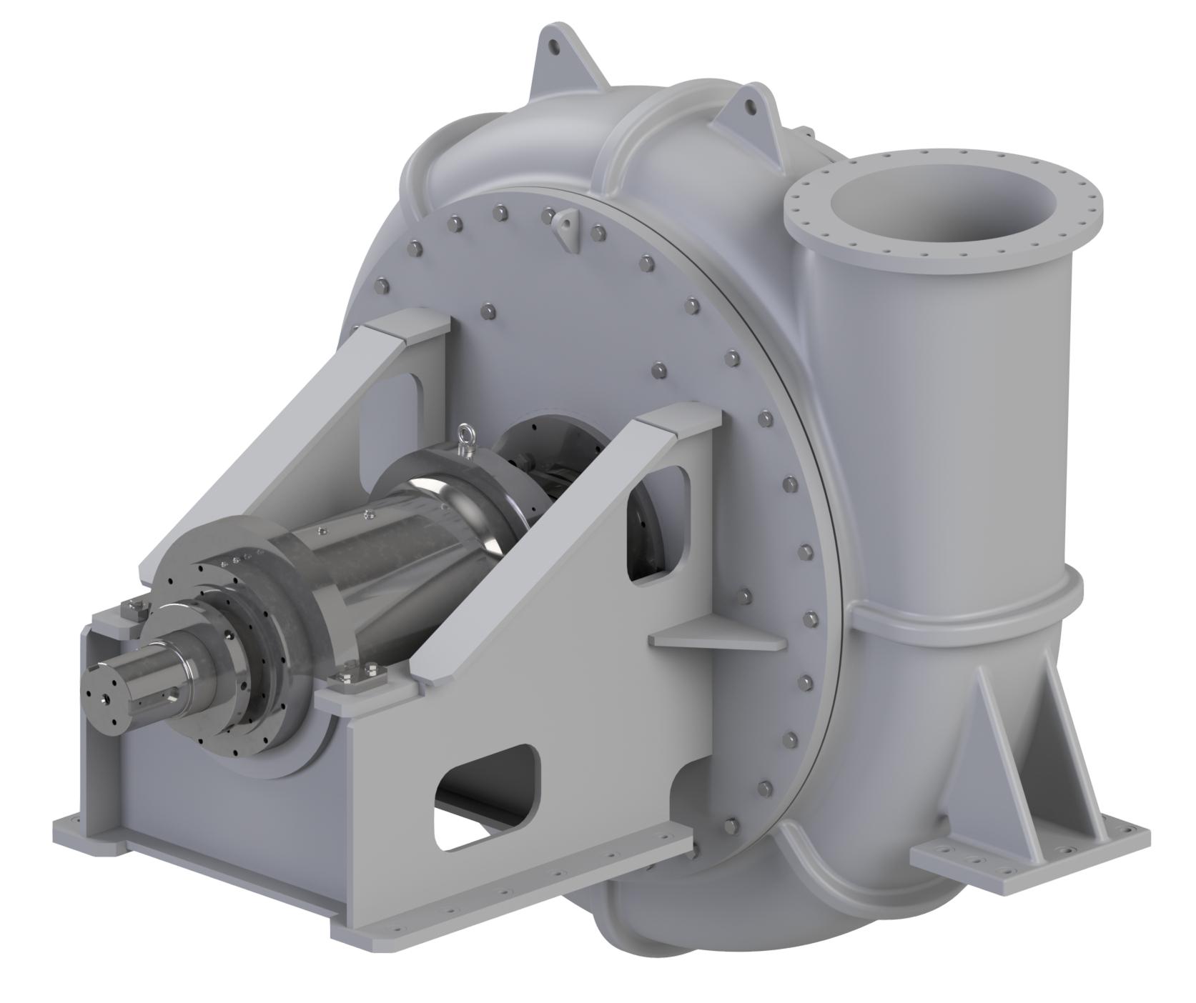 Dredge Pump Cross Section